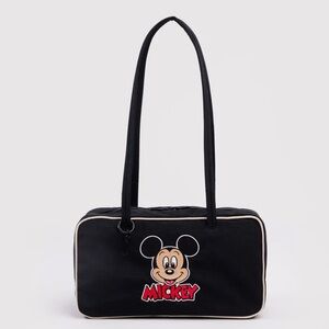 Brand New! Baggu Nylon Bowler Bag Embroidered Mickey Mouse Club